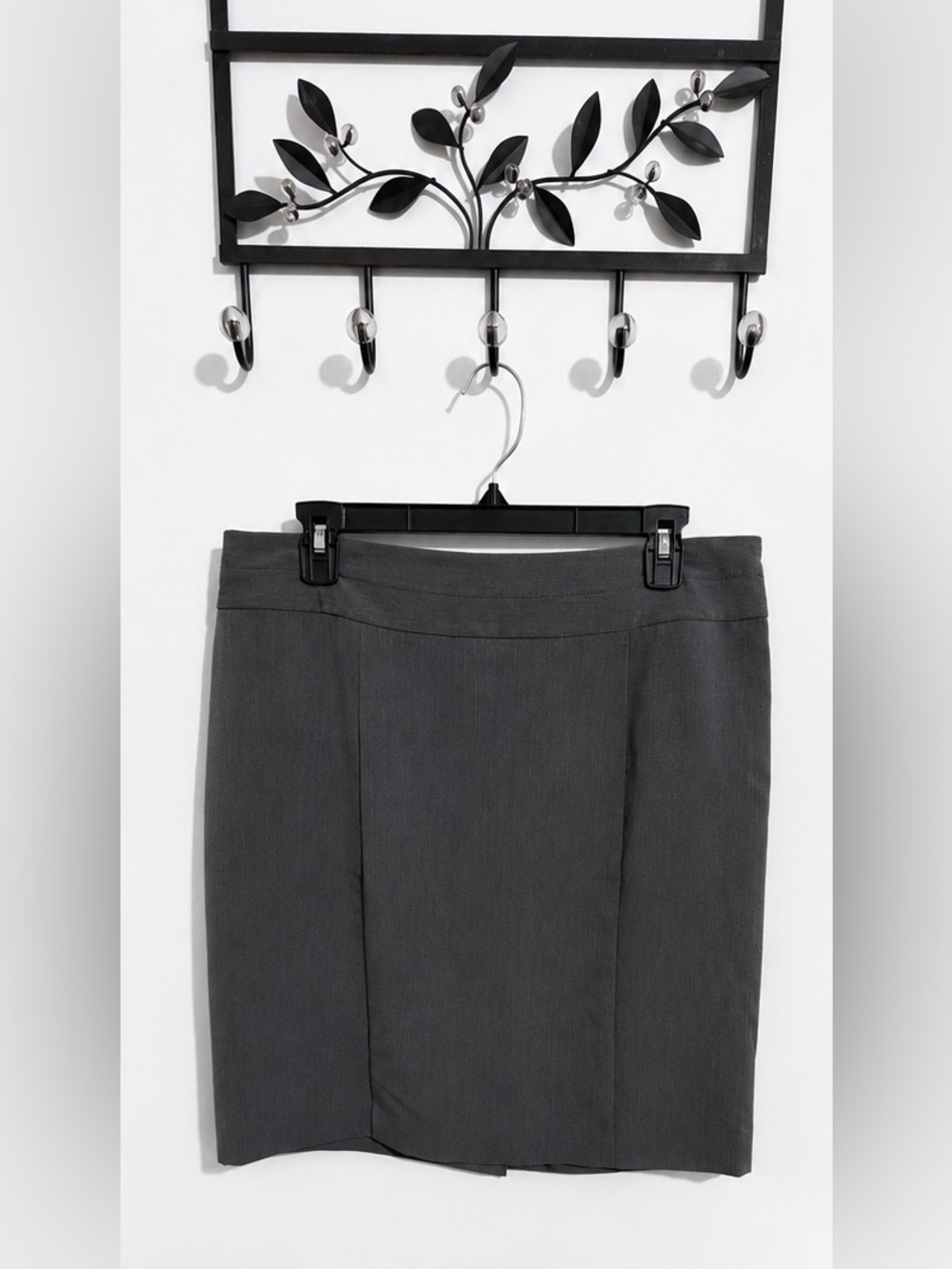 George Charcoal Gray Heather Pencil Skirt – Size 10 – Career/Office Classic